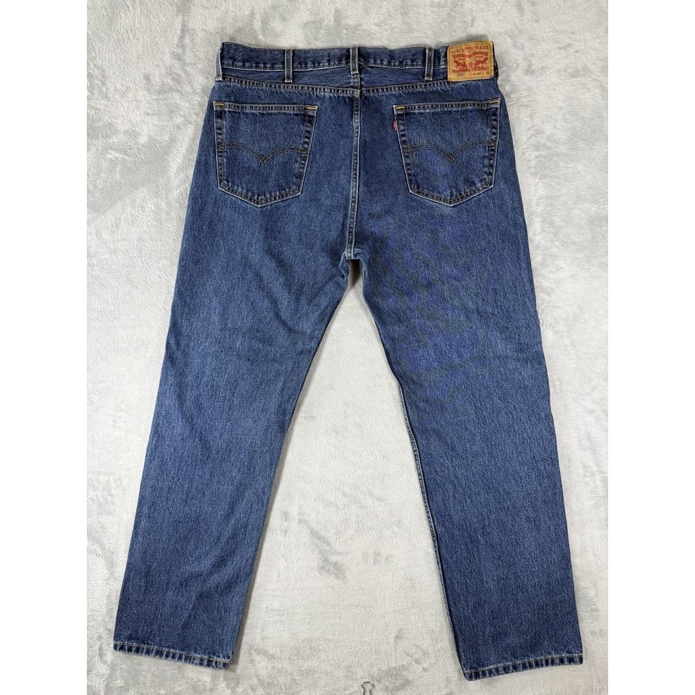 Levis 505 Jeans Mens 40x32 Blue Denim Regular Straight Fit